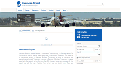 Desktop Screenshot of invernessairport.net