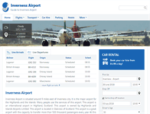 Tablet Screenshot of invernessairport.net